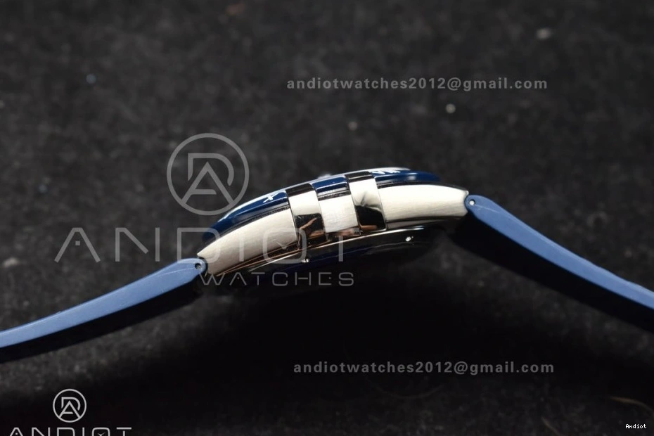 Ceramic Blue White Blue Gummy Strap SS Super Best Clone VSF Dial 1:1 Constellation on Edition A8900 1226